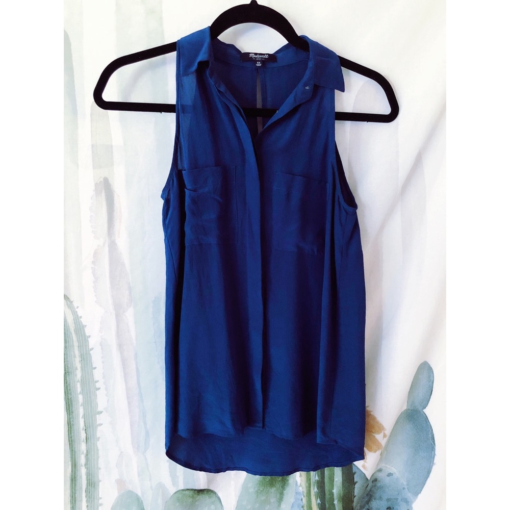 Madewell blouse 💙